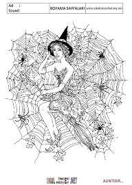 Mandala boyama sayfaları